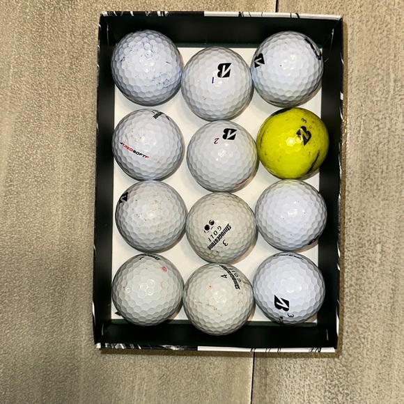 Bridgestone Misc Golf Balls Lot of 36 - used condition. - Picture 2 of 5